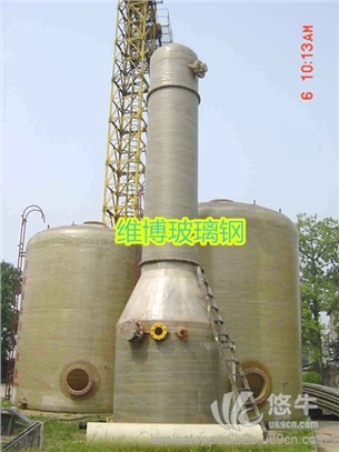 广东供应玻璃钢洗涤塔喷淋塔