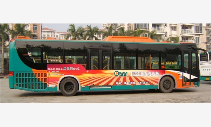 广州市公交车广告