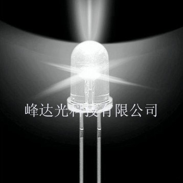Φ5mm圆头白光LED