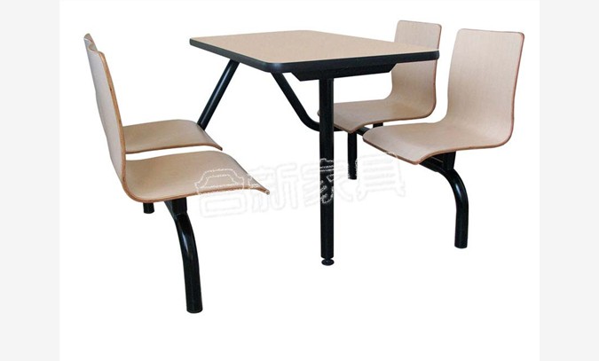 安徽食堂桌椅，肯德基餐桌椅图1