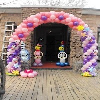 哈哈气球批发装饰及儿童派对