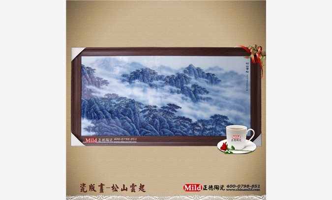 供应景德镇陶瓷瓷板画，陶瓷壁画图1