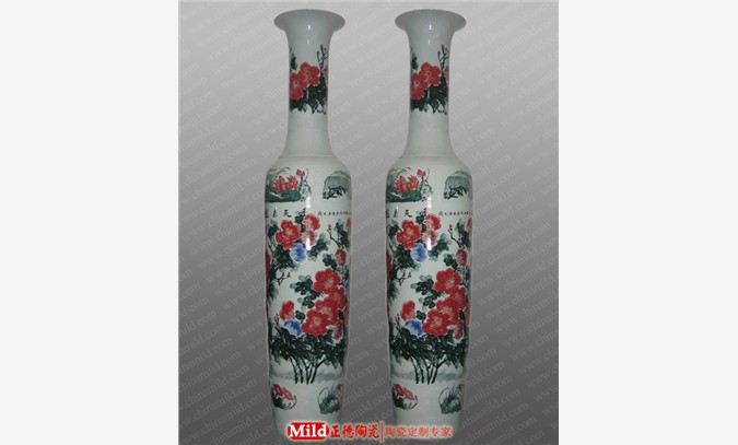 陶瓷大花瓶 定做大花瓶 批发花瓶