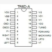 TR6D-A七功能遥控解码芯片