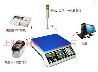 热敏打印桌秤 微型打印电子计重秤图1