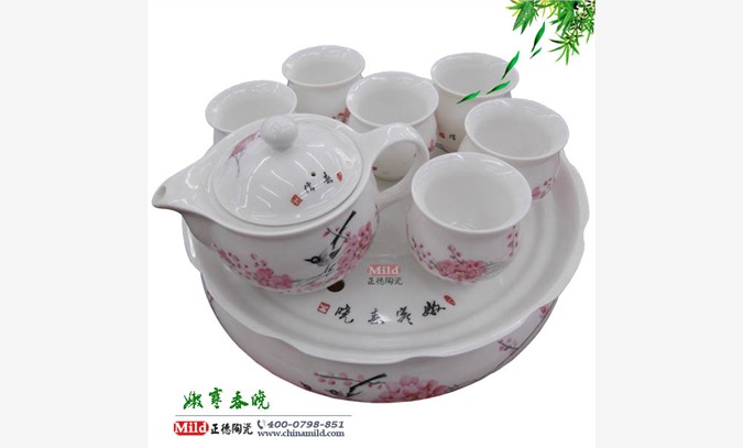 供应景德镇陶瓷茶具,手绘青花茶具