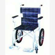 低电镀车架 16寸铝合金后轮 可拆背 铝踏板 轮椅