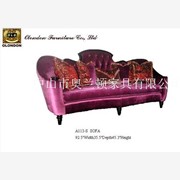 实木骨架高弹布艺沙发 广东专业生产大户型客厅沙发 休息室舒适沙发