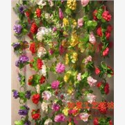 丁香拉花|仿真花|假花|绢花|塑料花|藤条|花藤|叶藤|空调管暖气管