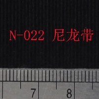 N-022黑色优质平纹尼龙织带线带图1