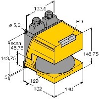 图尔克传感器/NI8U-M12-AP6X图1