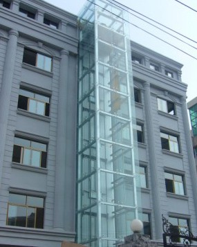 辽宁富士电梯钢结构井道