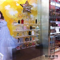 厦门化妆品柜制作 店面装修