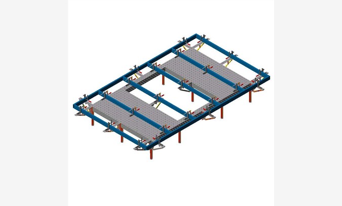 万能容器焊接夹具/平台图1