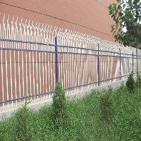 方管插接无焊接点隔离栏|小区市政铁艺护栏