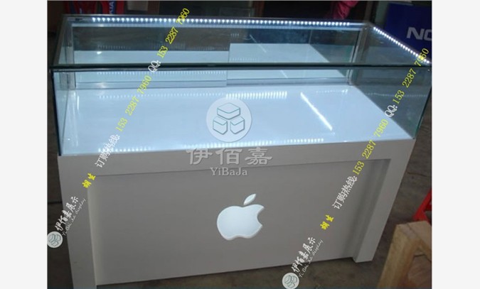 苹果手机玻璃柜台图1