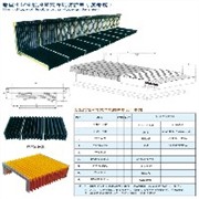 無錫導(dǎo)軌防護(hù)罩，機(jī)床風(fēng)琴式防護(hù)罩防塵罩。