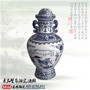 定做中国红酒瓶 5斤装陶瓷酒瓶厂