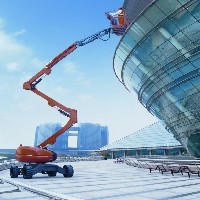 泉州自行走曲臂高空平台 首选【极泰机械】更高更安全 值得信赖图1