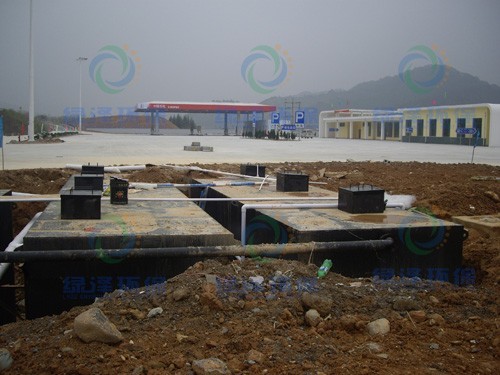 新农村微动力玻璃钢污水设备