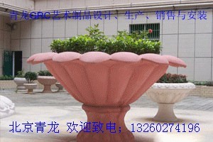 北京GRC青龙花盆与栏河花瓶系列图1