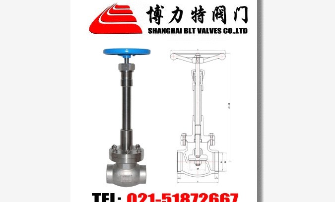 低温高压截止阀图1