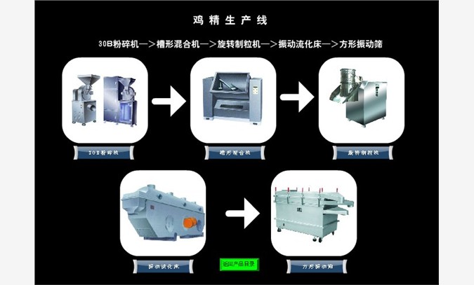 鸡精制粒生产设备图1