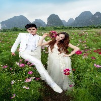 拍好外景婚纱照的五个必备单品--【桂林聖地亚视觉婚纱摄影】