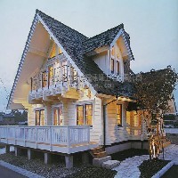 木制休闲房屋图1