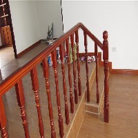 桂林实木楼梯扶手设计 富民木业加工厂