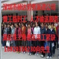 深圳劳务派遣％龙华公明石岩观澜临时工劳务派遣公司找鲁豫图1