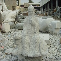 龙岩石材雕塑佛像图1