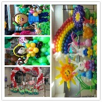 青岛气球布置装饰价格公司【专业】逗乐气球装饰