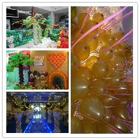 青岛小丑气球表演活动 青岛最专业气球活动策划 【逗乐】