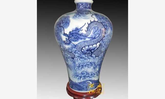 装饰花瓶，景德镇陶瓷花瓶