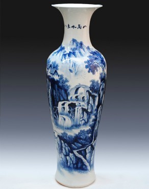 手工陶瓷花瓶摆件