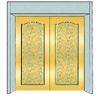不锈钢电梯厅门装饰板TLDTM002