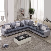 东莞现代休闲沙发 布艺组合沙发 转角沙发