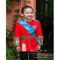 儿童民族舞蹈演出服 儿童拉丁舞裙表演服 手工制作儿童表演服