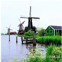 卡通荷兰风车