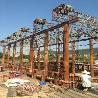 泉州钢套箱围堰 栈桥建筑工程图1