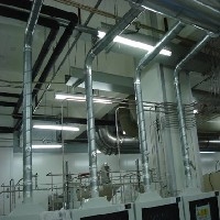 机电工程安装无尘空调安装净化厂房内电路安装图1