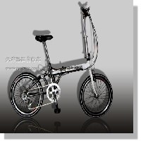 厂家直销小轮自行车折叠自行车6变速减震450元全国包邮图1