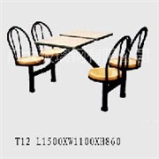 桂林快餐桌椅图1