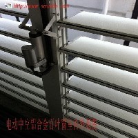 【润博智能】安装铝合金中空平板百叶窗图1