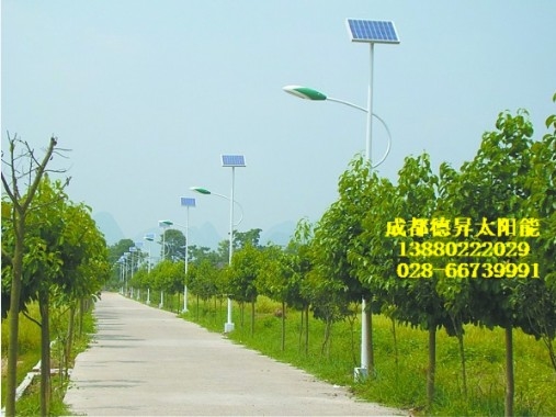 拉萨LED太阳能路灯  LED太阳能路灯生产厂家图1