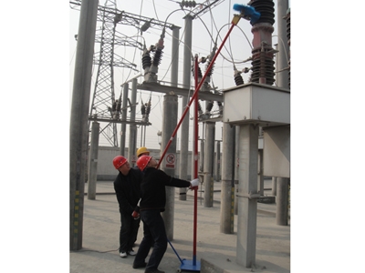 ３５ｋｖ、３米長(zhǎng)電動(dòng)絕緣子清掃刷