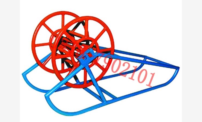 鋼絲繩線盤架 鋼絲繩收線架 鋼絲