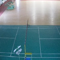 标准羽毛球场地画法