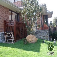 杭州庭院景观绿化设计，小庭院植物景观设计，小庭院景观绿化施工